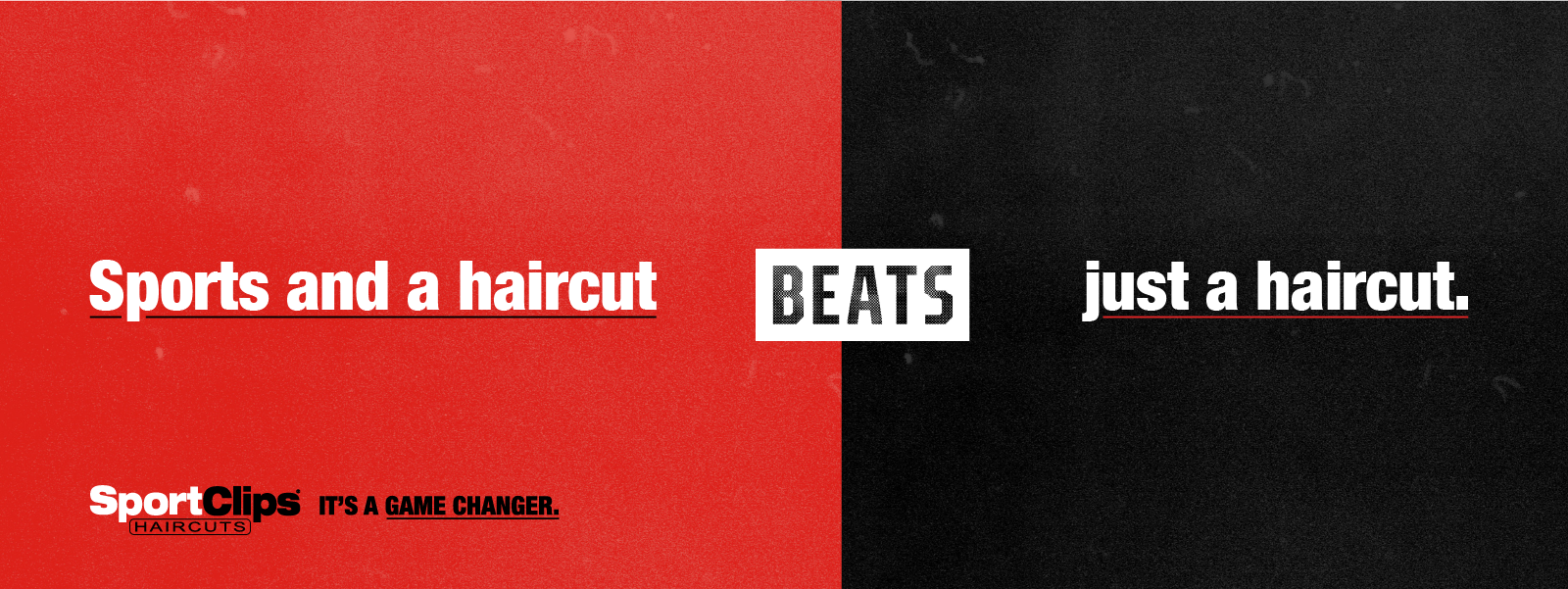 Sports and a haircut beats just a haircut - Sport Clips - It's a game changer