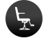 haircut chair icon